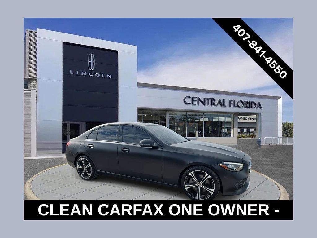 used 2024 Mercedes-Benz C-Class car, priced at $33,998