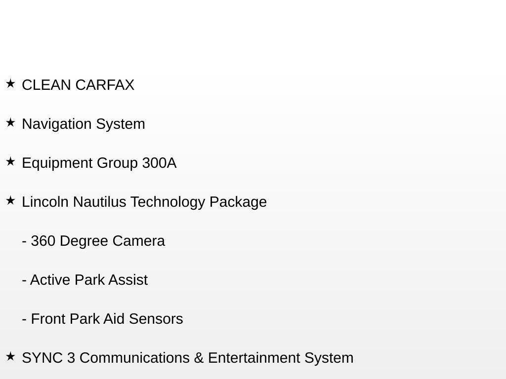 used 2019 Lincoln Nautilus car, priced at $14,998