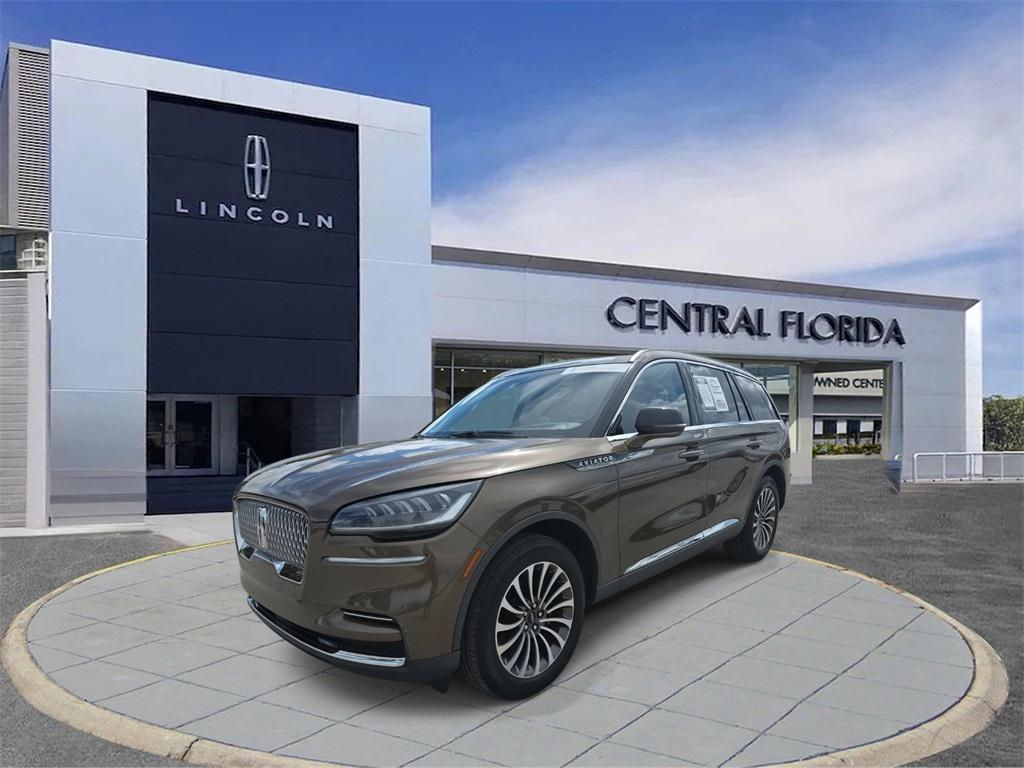 used 2022 Lincoln Aviator car, priced at $43,625