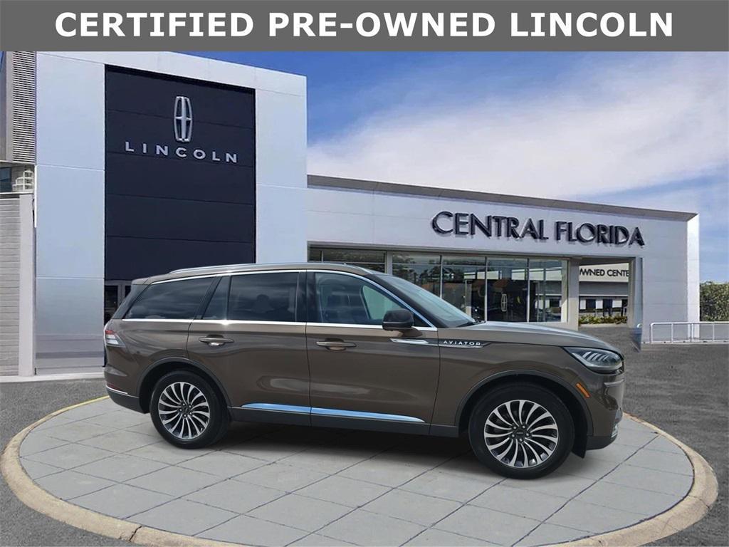 used 2022 Lincoln Aviator car, priced at $43,625