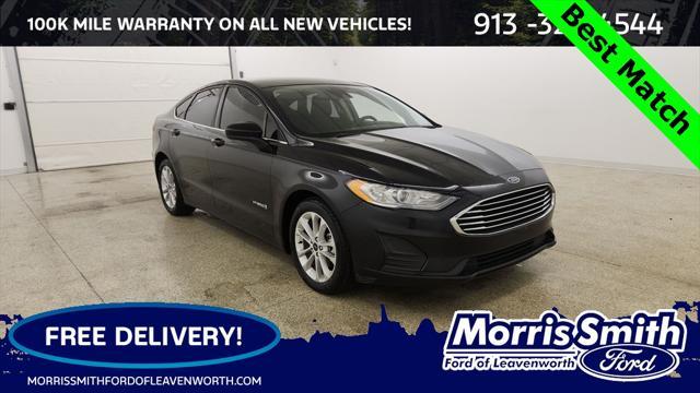 used 2019 Ford Fusion Hybrid car, priced at $13,207