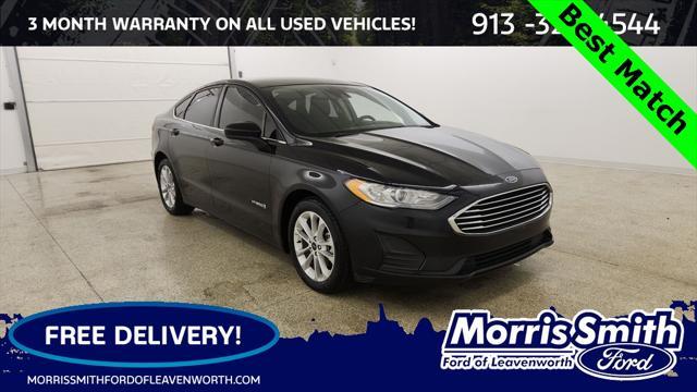 used 2019 Ford Fusion Hybrid car, priced at $12,356