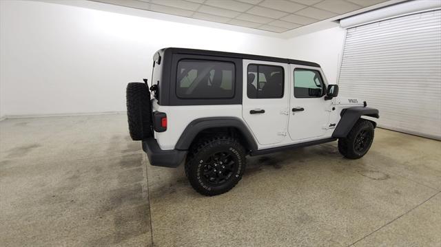 used 2021 Jeep Wrangler car, priced at $29,853