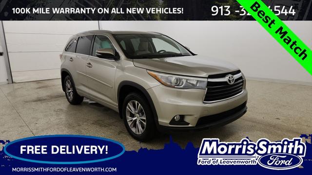 used 2015 Toyota Highlander car, priced at $12,642