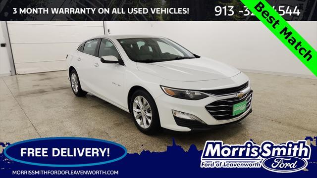 used 2021 Chevrolet Malibu car, priced at $13,828