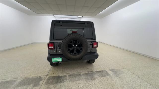 used 2021 Jeep Wrangler Unlimited car, priced at $31,482