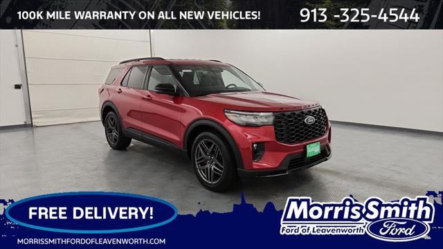 new 2025 Ford Explorer car, priced at $53,446
