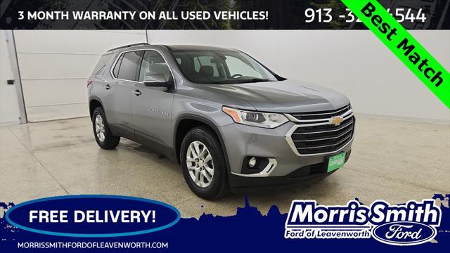 used 2021 Chevrolet Traverse car, priced at $22,291