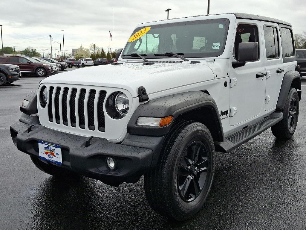 used 2023 Jeep Wrangler car, priced at $32,995