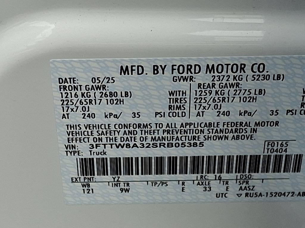new 2025 Ford Maverick car, priced at $29,940