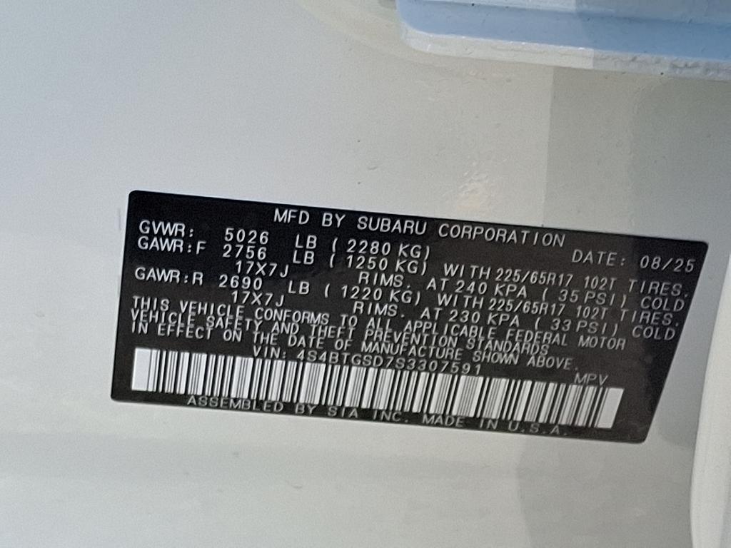 new 2025 Subaru Outback car, priced at $44,285