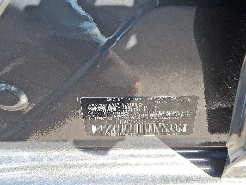 new 2025 Subaru Impreza car, priced at $28,080