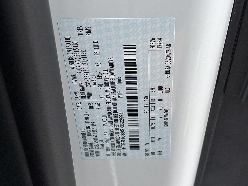 new 2025 Ford Transit-250 car, priced at $54,565