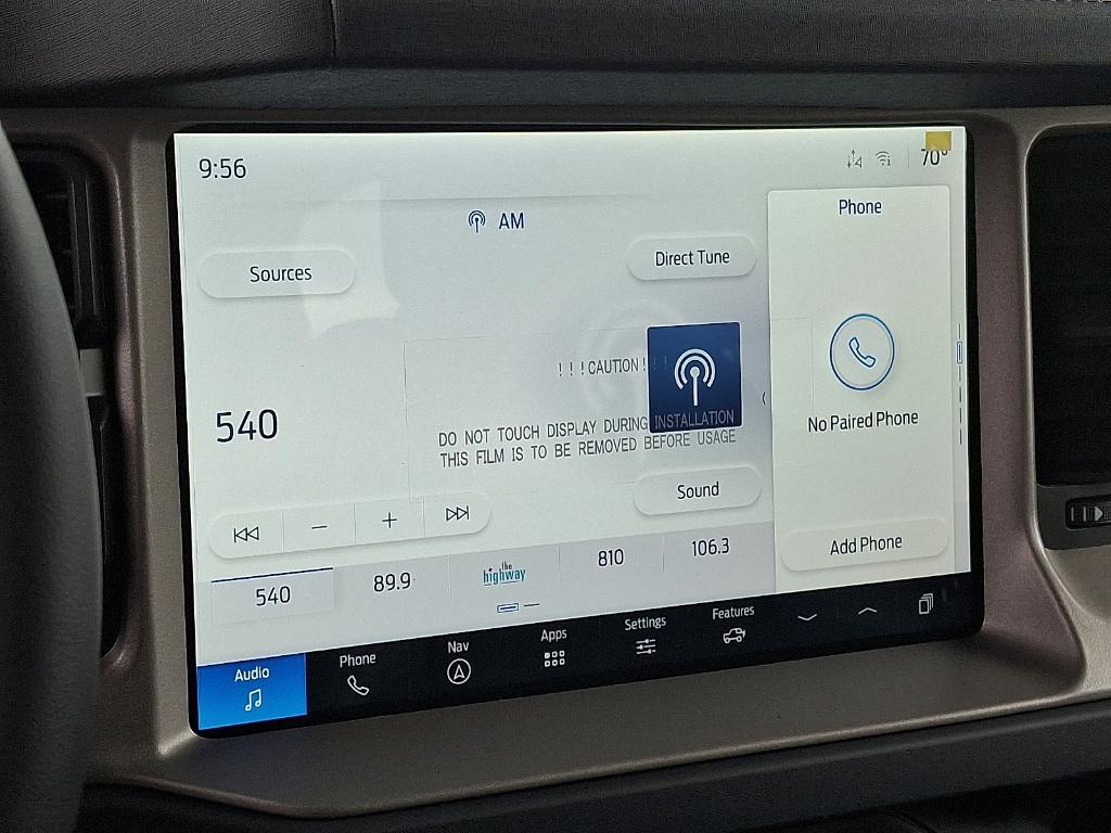 new 2025 Ford Bronco car, priced at $54,370