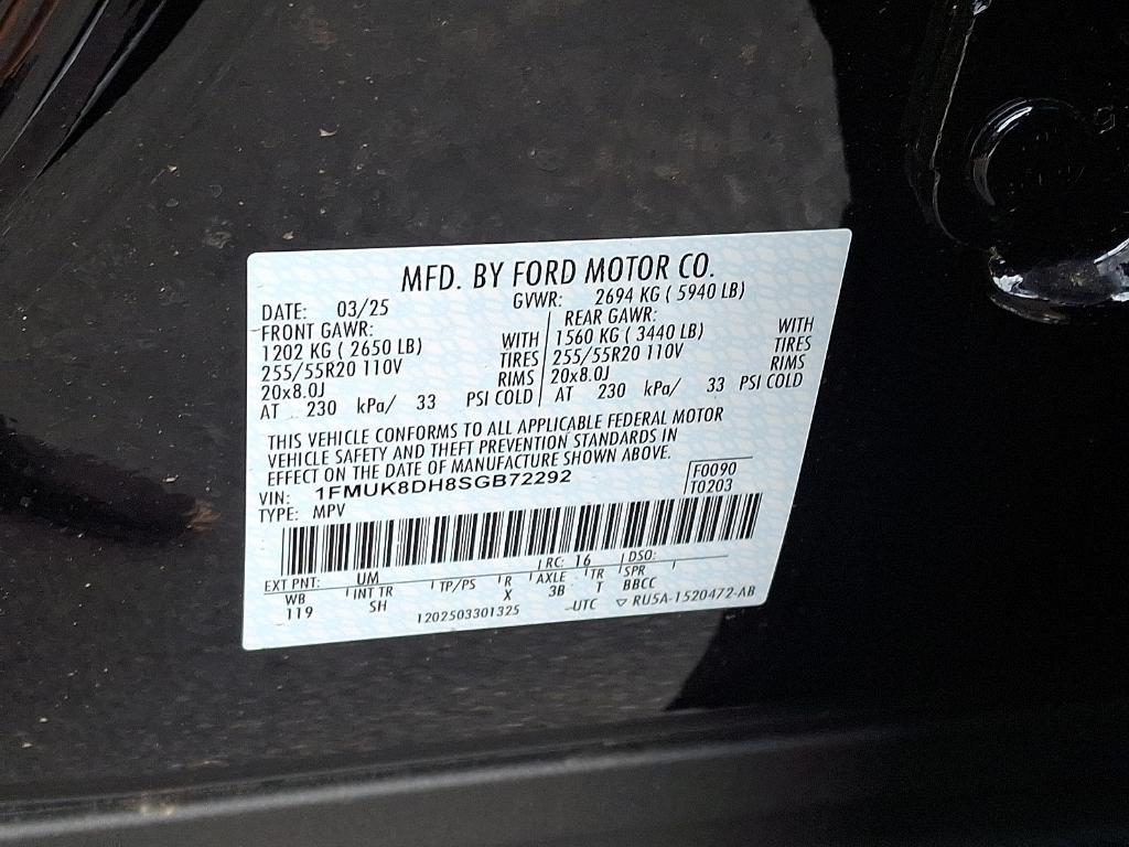 new 2025 Ford Explorer car, priced at $50,060