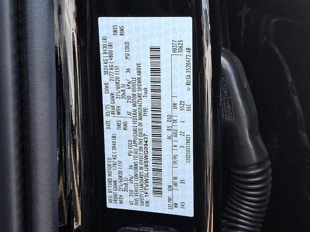 new 2025 Ford F-150 Lightning car, priced at $72,905