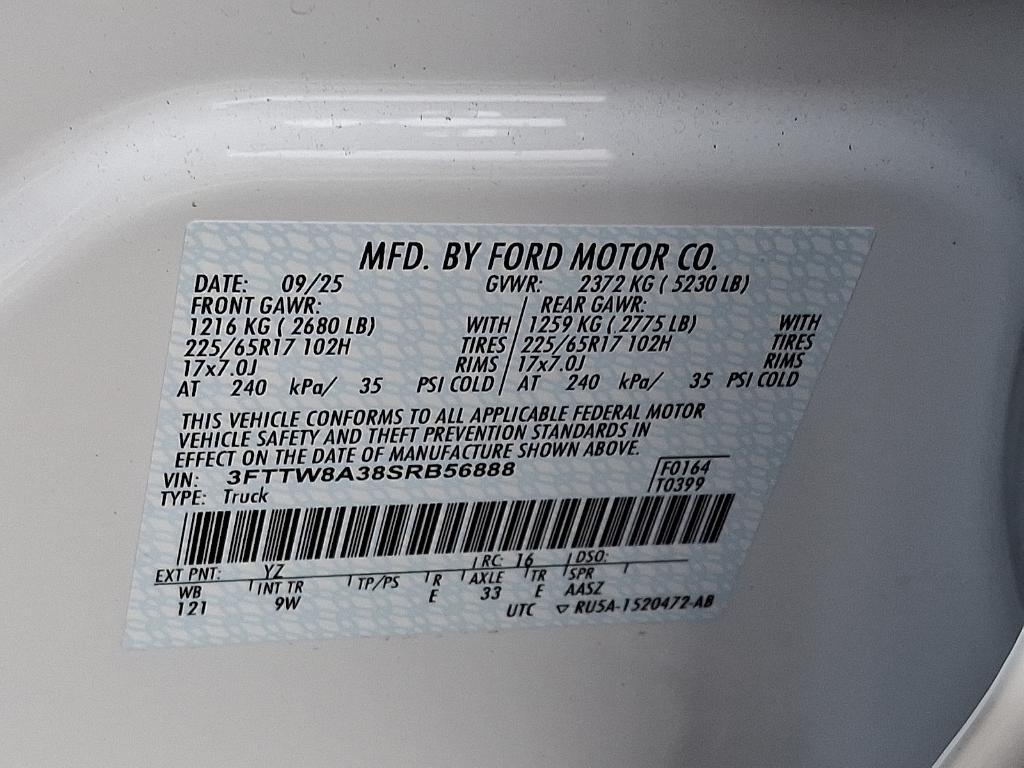 new 2025 Ford Maverick car, priced at $30,735