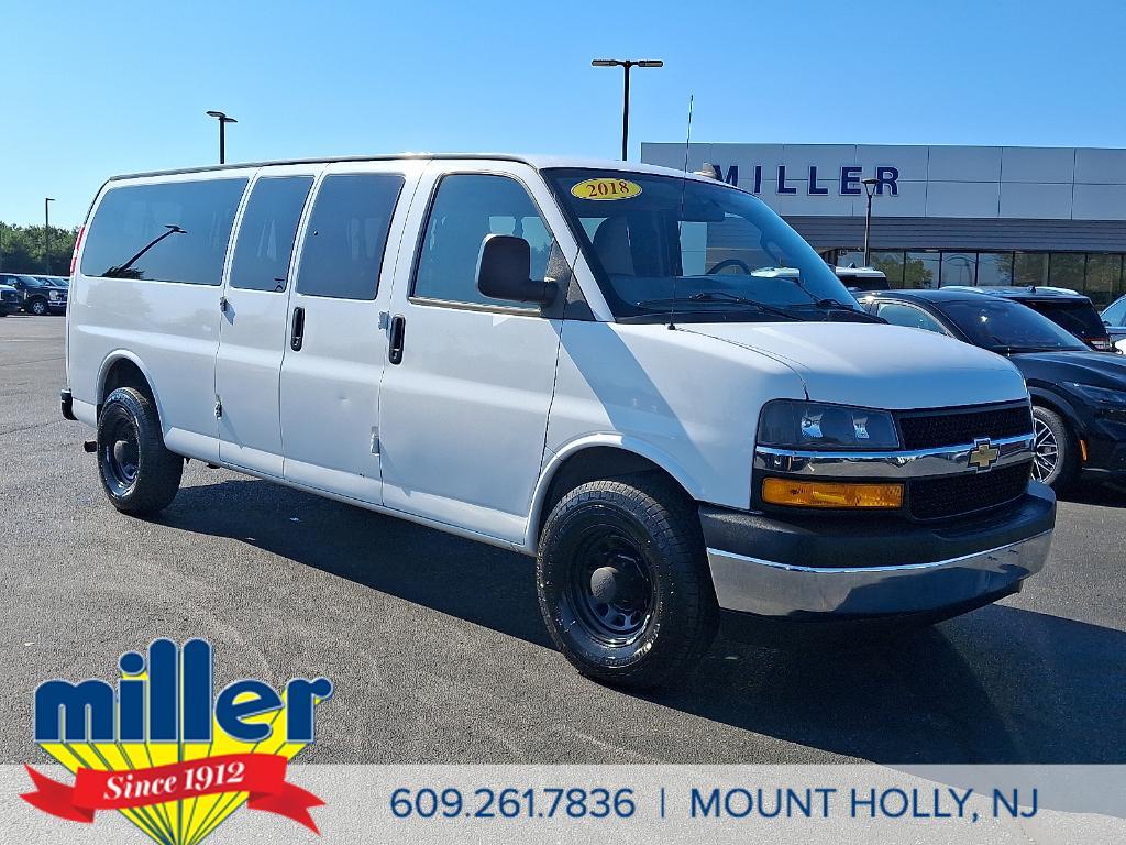 used 2018 Chevrolet Express 3500 car, priced at $18,690