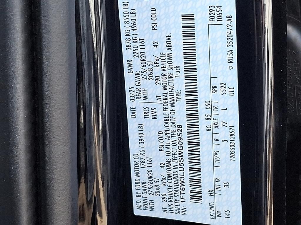 new 2025 Ford F-150 Lightning car, priced at $72,595