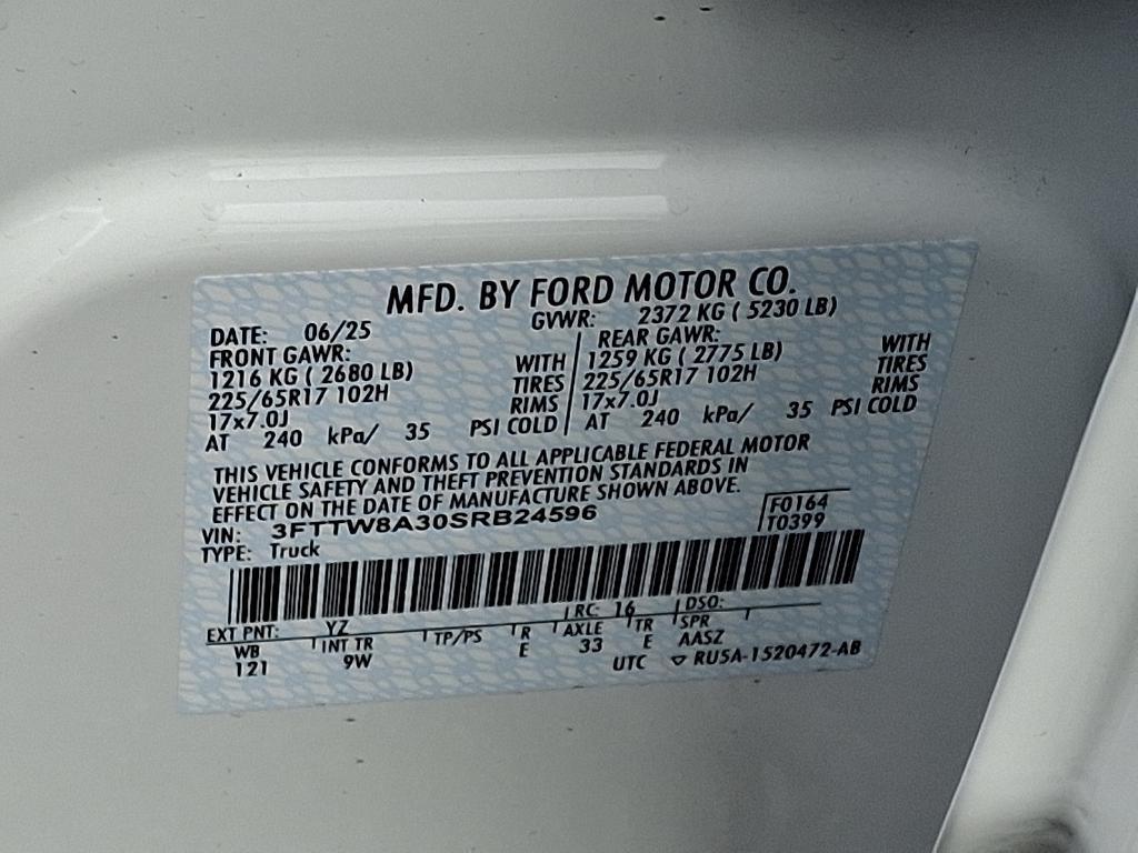 new 2025 Ford Maverick car, priced at $30,735