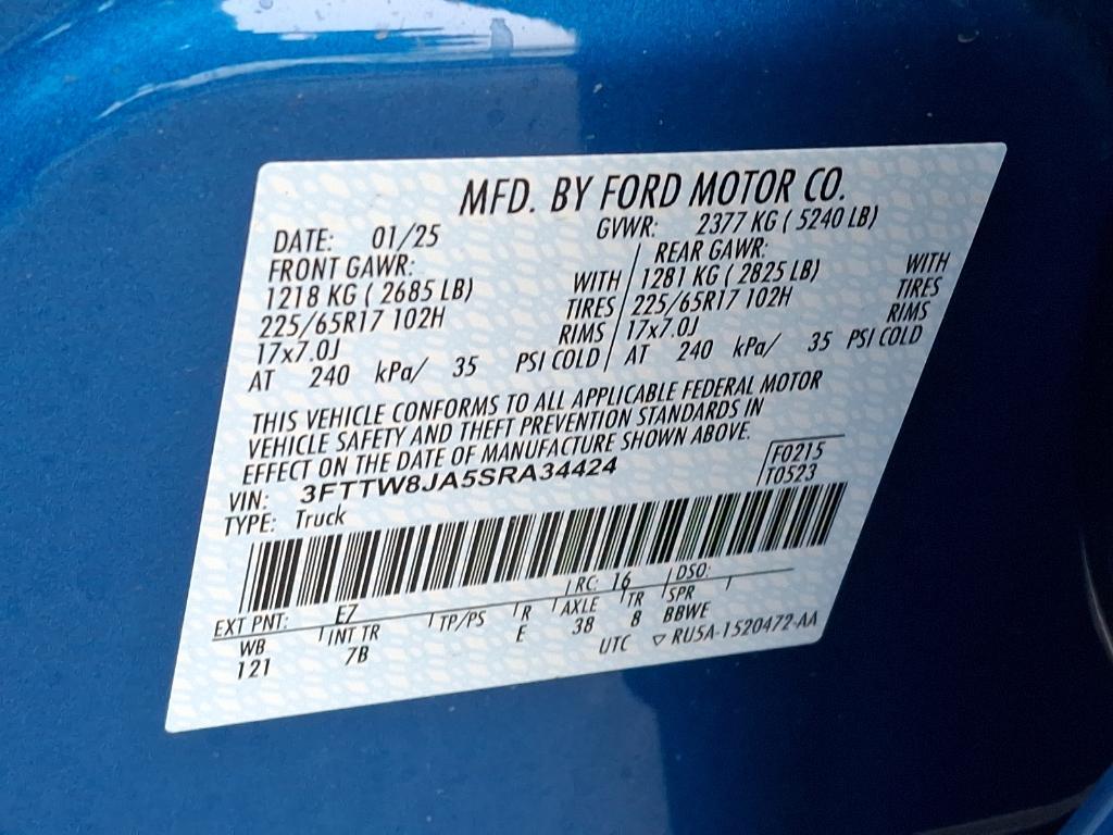 new 2025 Ford Maverick car, priced at $31,510
