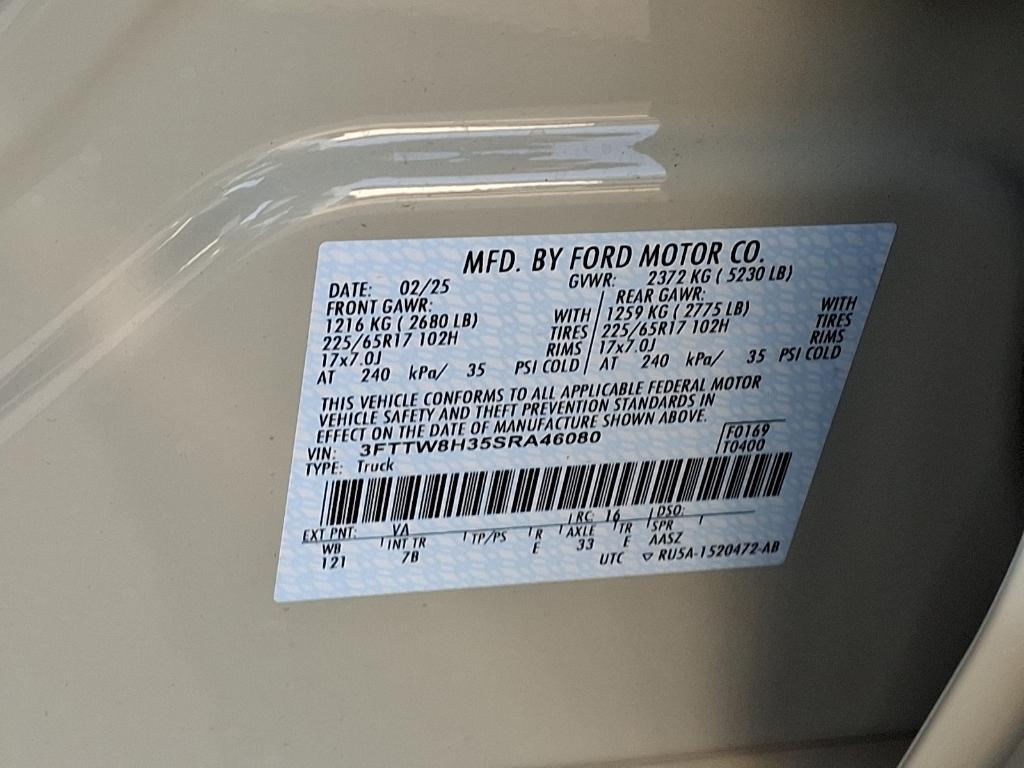 new 2025 Ford Maverick car, priced at $32,460