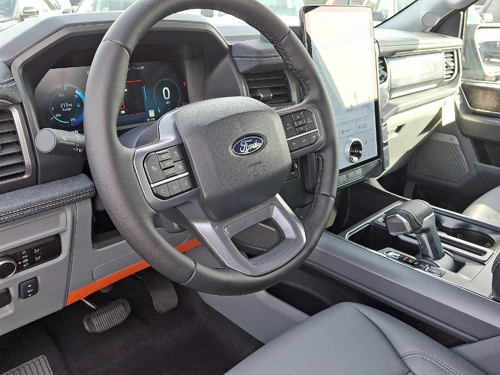 new 2025 Ford F-150 Lightning car, priced at $73,415