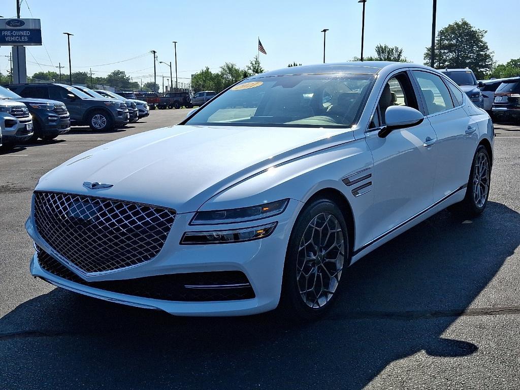 used 2021 Genesis G80 car, priced at $32,690