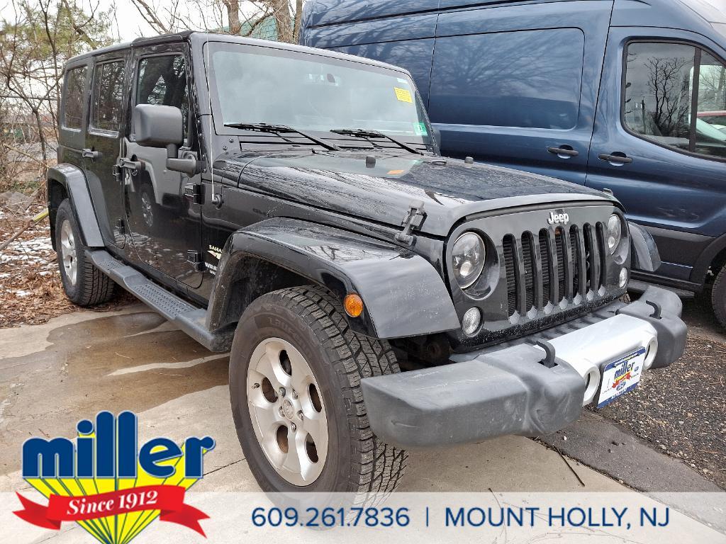 used 2015 Jeep Wrangler Unlimited car, priced at $17,990