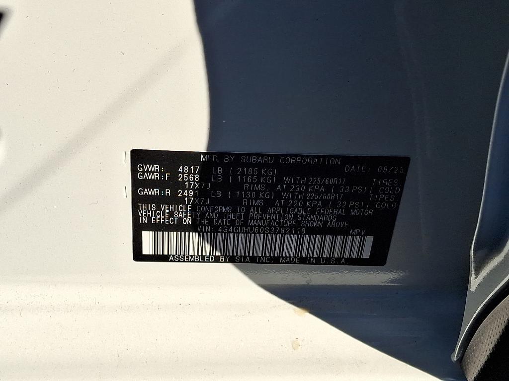 new 2025 Subaru Crosstrek car, priced at $38,281