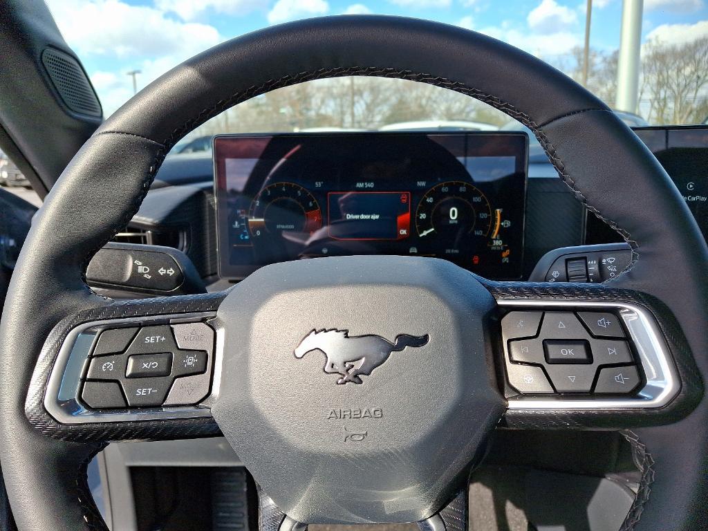 new 2025 Ford Mustang car, priced at $33,857