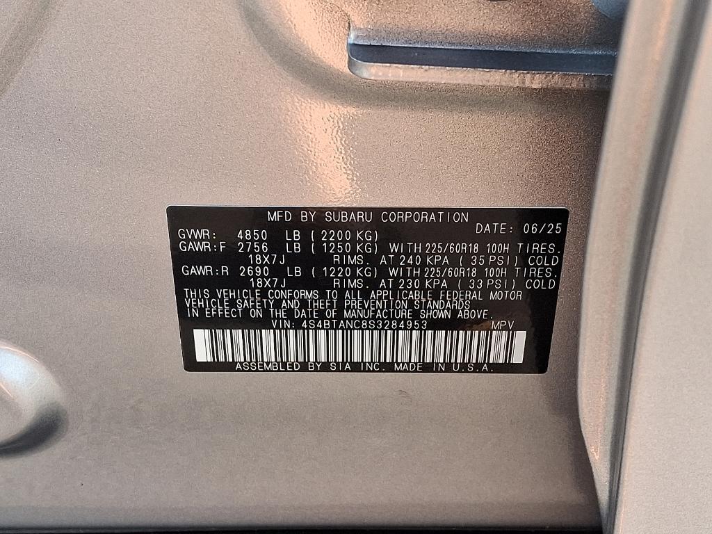 new 2025 Subaru Outback car, priced at $42,552