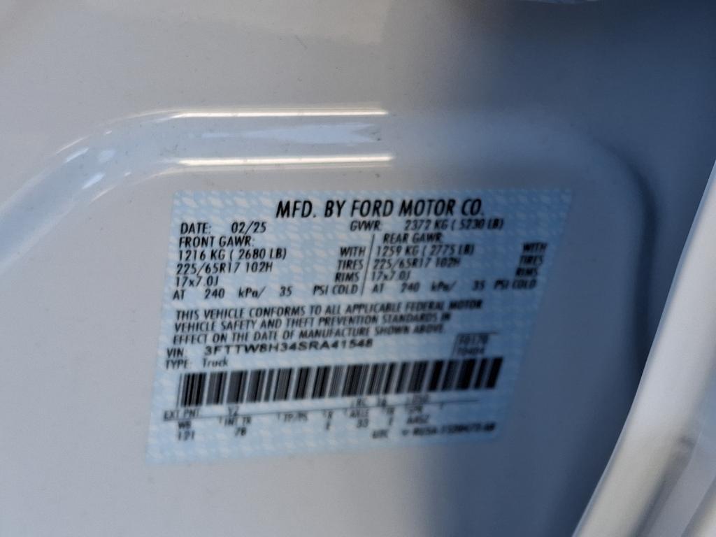new 2025 Ford Maverick car, priced at $32,460