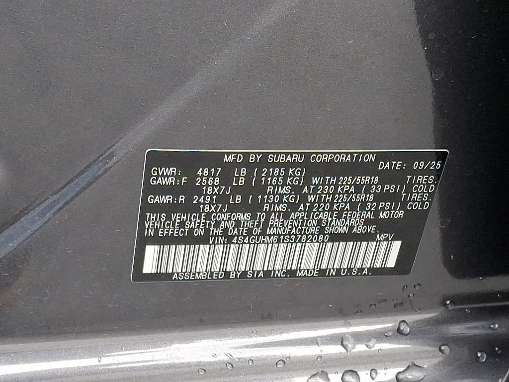 new 2025 Subaru Crosstrek car, priced at $367,703