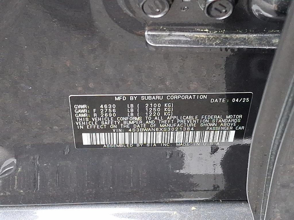 new 2025 Subaru Legacy car, priced at $36,536