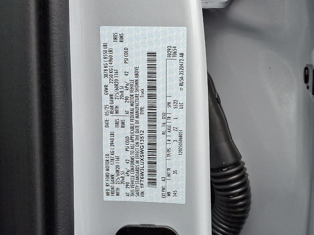 new 2025 Ford F-150 Lightning car, priced at $72,595
