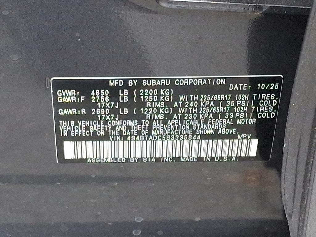 new 2025 Subaru Outback car, priced at $36,984