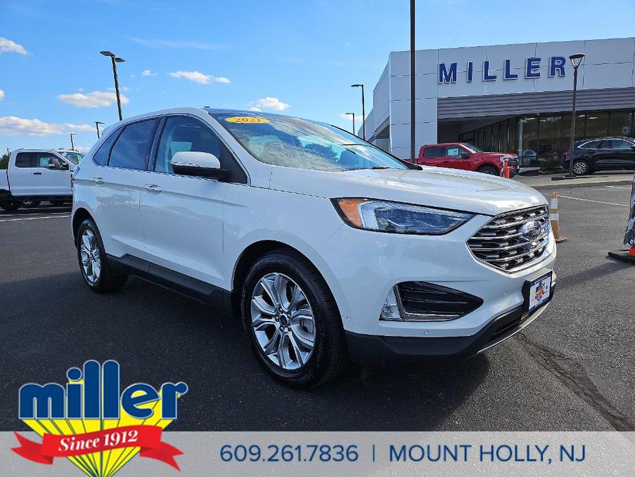 used 2021 Ford Edge car, priced at $27,995