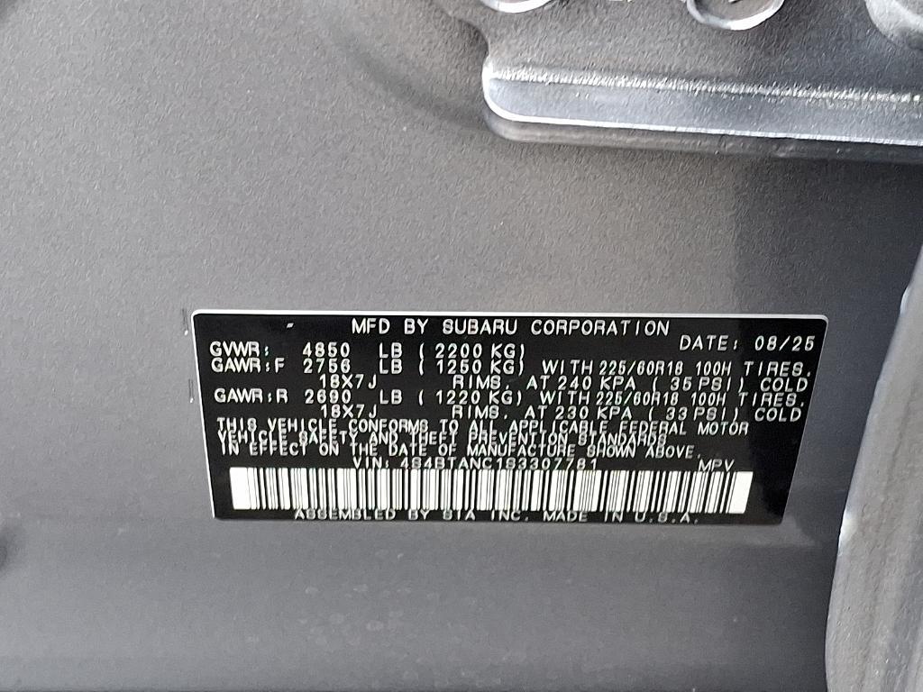 new 2025 Subaru Outback car, priced at $42,304