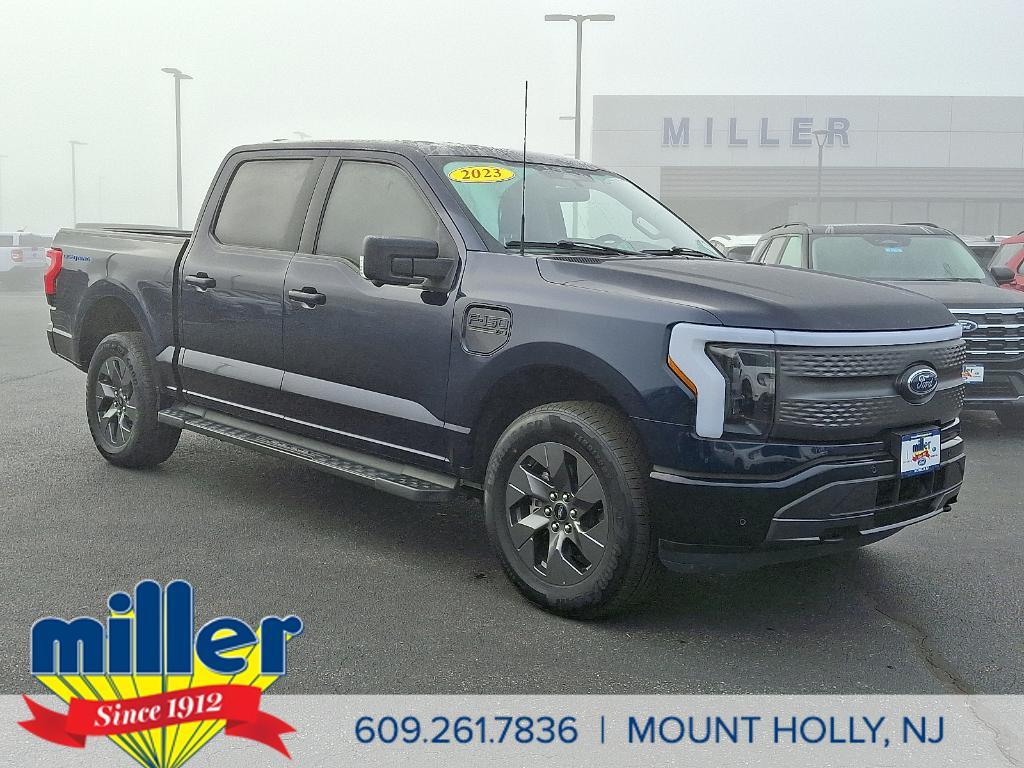 used 2023 Ford F-150 Lightning car, priced at $37,990