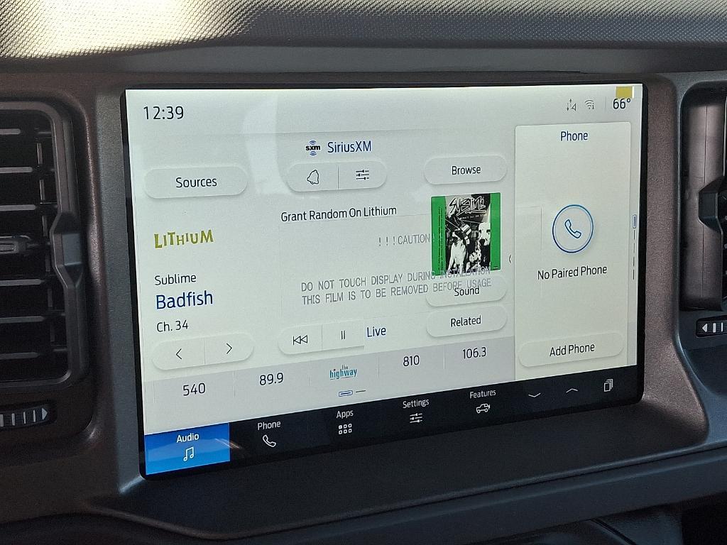 new 2025 Ford Bronco car, priced at $46,430