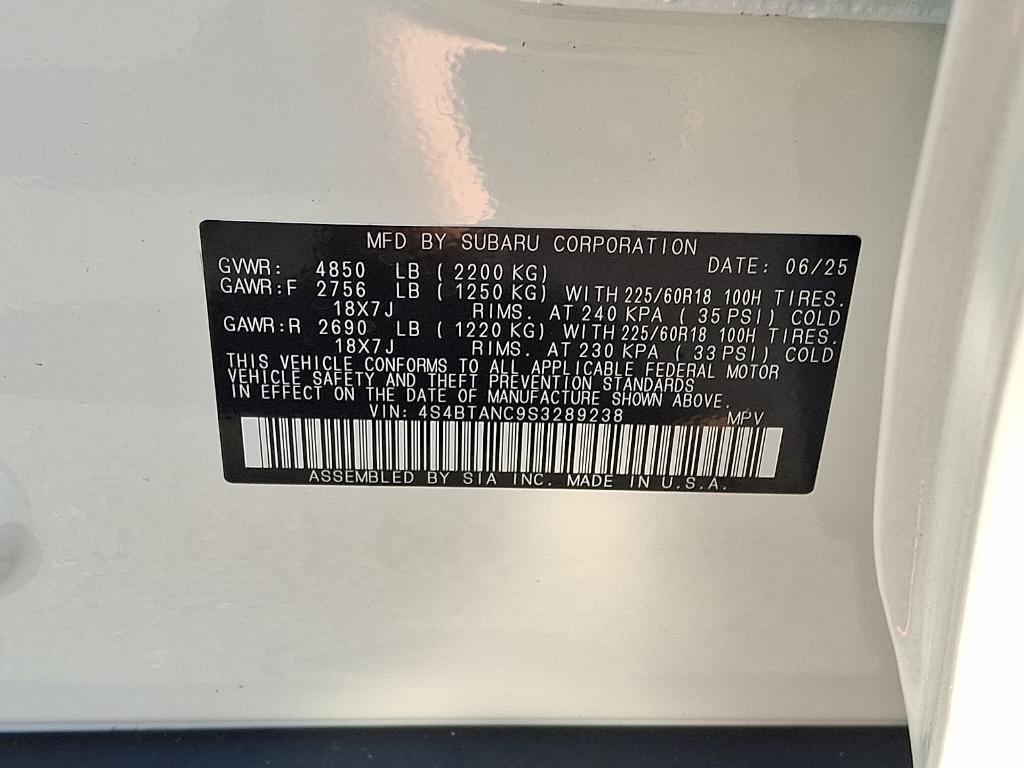 new 2025 Subaru Outback car, priced at $42,320