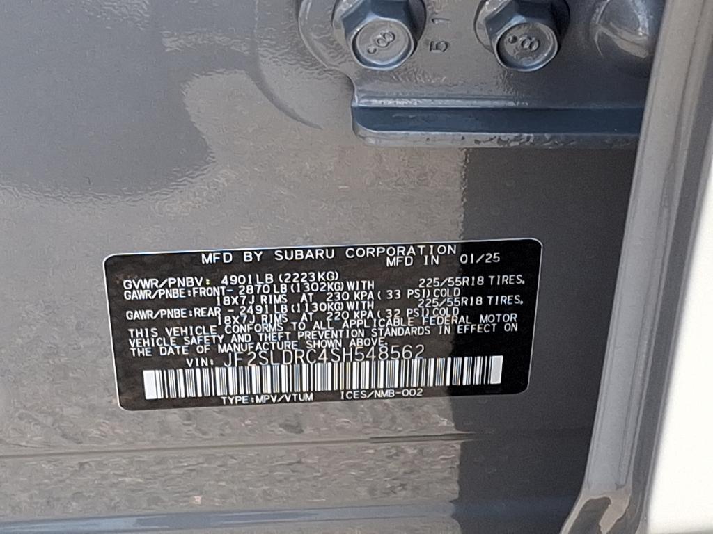new 2025 Subaru Forester car, priced at $40,648