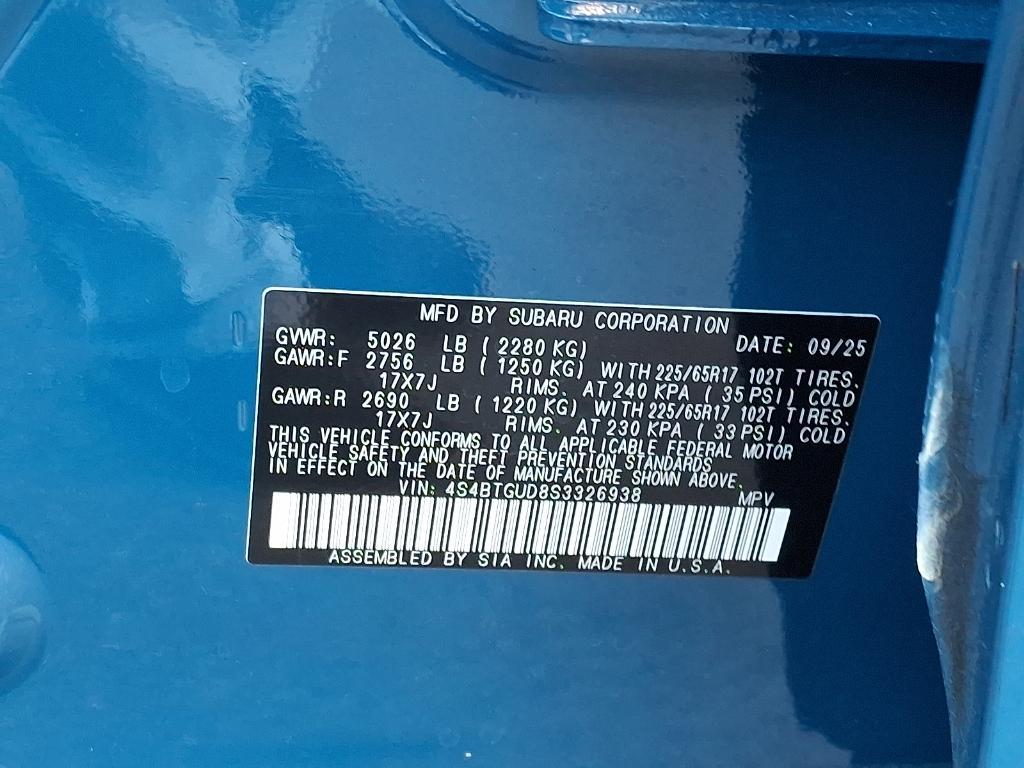 new 2025 Subaru Outback car, priced at $46,229