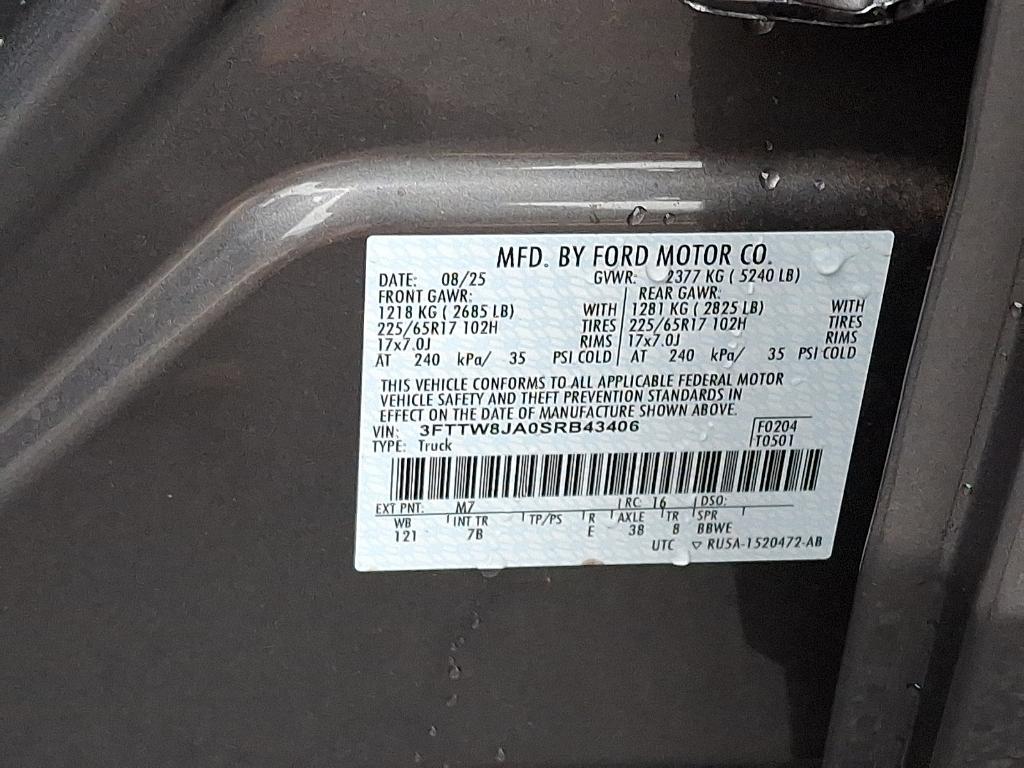new 2025 Ford Maverick car, priced at $34,355
