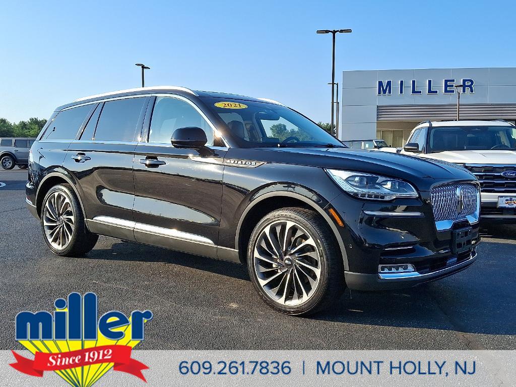 used 2021 Lincoln Aviator car, priced at $35,691