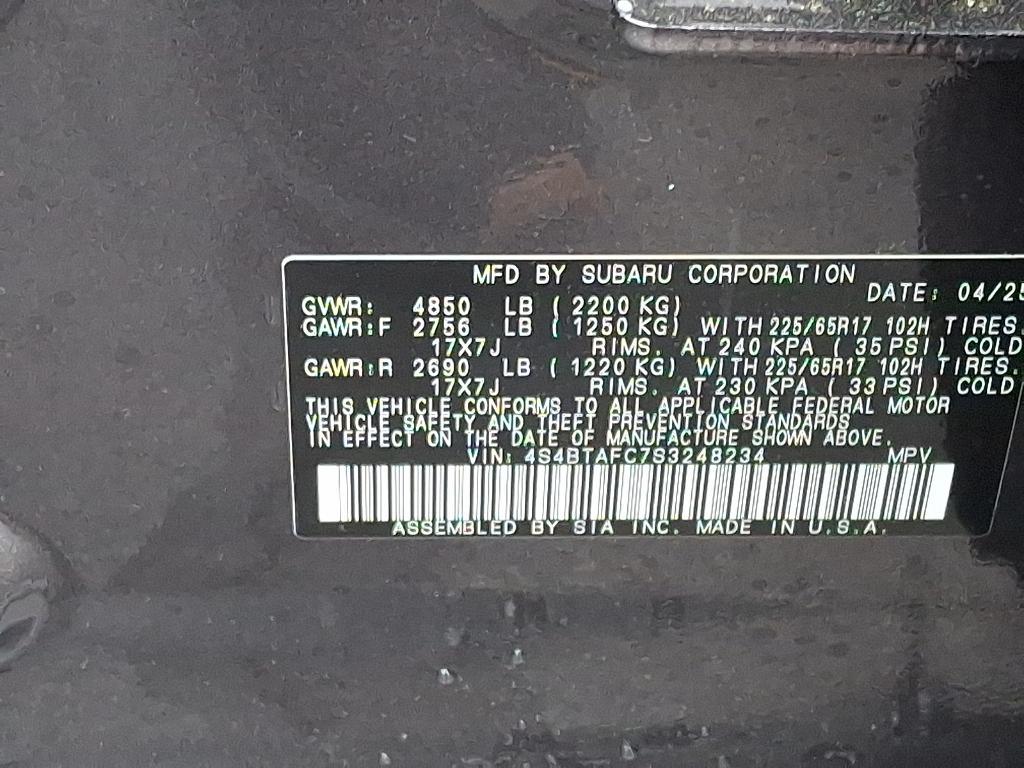 new 2025 Subaru Outback car, priced at $36,586
