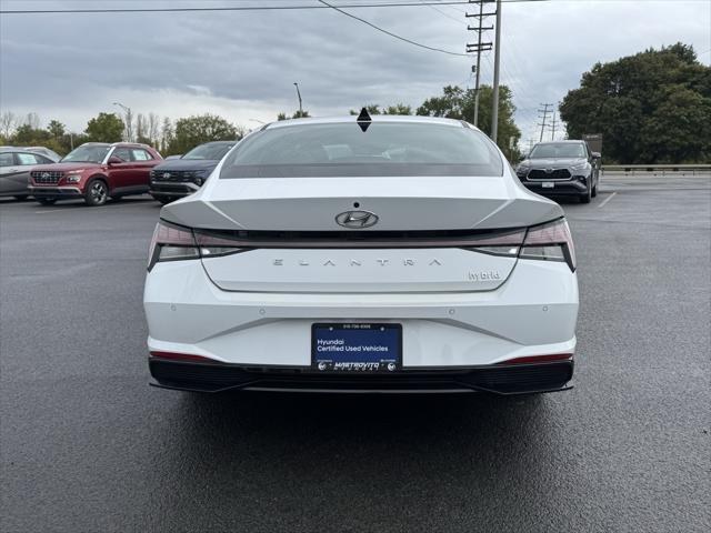 used 2022 Hyundai Elantra HEV car, priced at $21,999