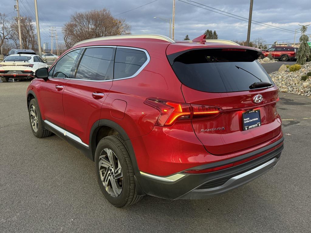 used 2022 Hyundai Santa Fe car, priced at $24,999