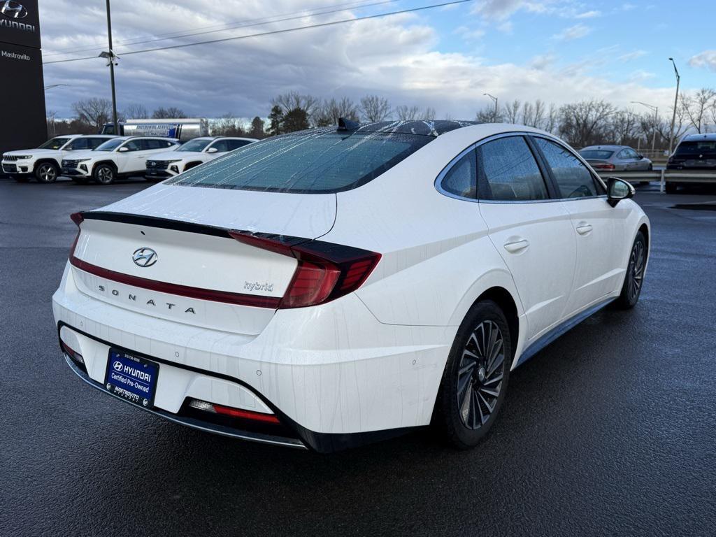 used 2023 Hyundai Sonata Hybrid car, priced at $28,999